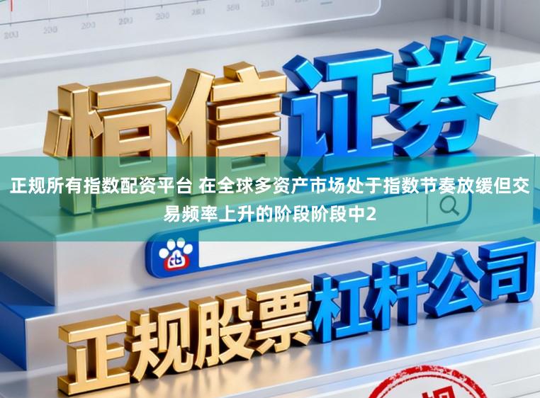 正规所有指数配资平台 在全球多资产市场处于指数节奏放缓但交易频率上升的阶段阶段中2