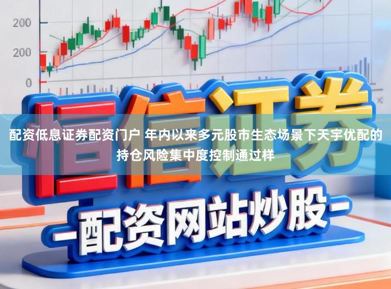 配资低息证券配资门户 年内以来多元股市生态场景下天宇优配的持仓风险集中度控制通过样