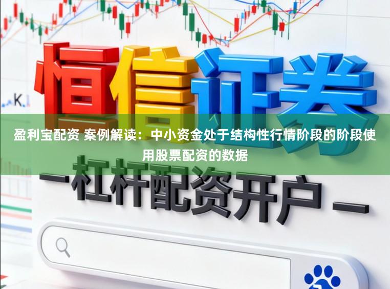 盈利宝配资 案例解读：中小资金处于结构性行情阶段的阶段使用股票配资的数据